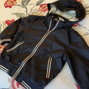 H&M Boys, Navy Blue Windbreaker Jacket 3-4yrs